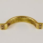 Up to 50 mid-century brass handles for doors, drawers, chests of drawers, Austria, 1950s.