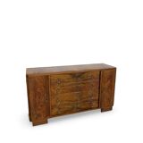 Italian Art deco walnut sideboard
