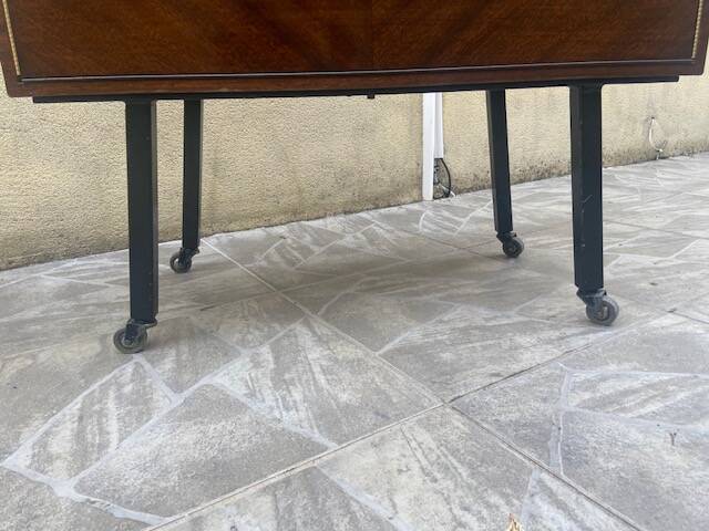 Vintage Formica bar cabinet