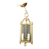 Lanterne quatre verres transparent vintage