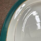 small vintage plate half porcelain model Florence