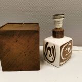 Table lamp designed by Carl-Harry Stålhane for Rørstrand Sweden in the 1960s.