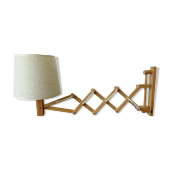 Vintage zig zag wall lamp