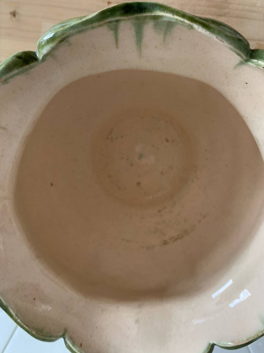 Large earthenware planter