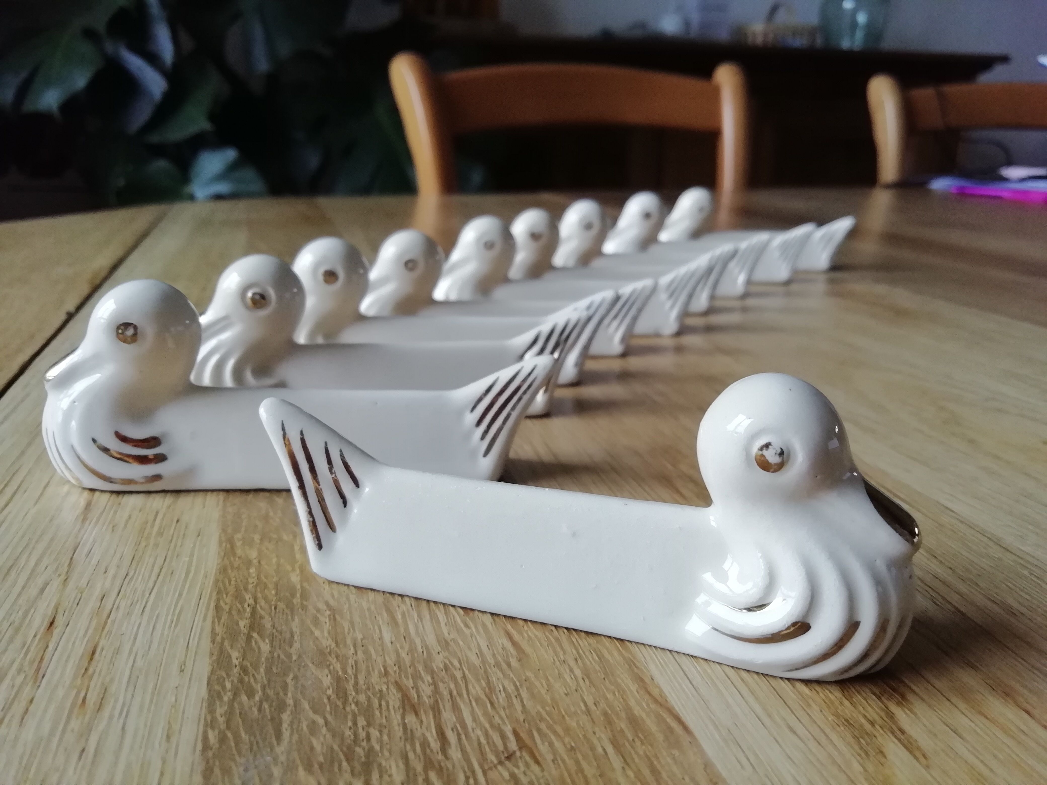 Set of 10 knives holder