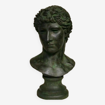 Magnifique buste d Apollon  grec romain