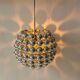 Vintage suspension, chrome half sphere, France 1970