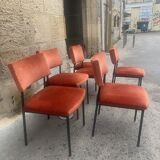 6 Chaises 764 de joseph andre motte éditions steiner 1950