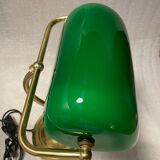Steel avocado lamp
