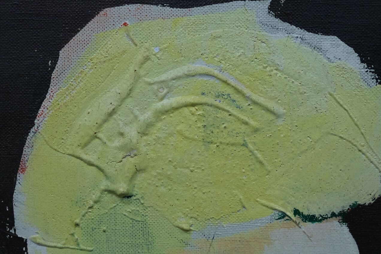 Hans Osswald (1919-1983), Swedish Figurative Abstract Painting, 1960s, Oil on Canvas