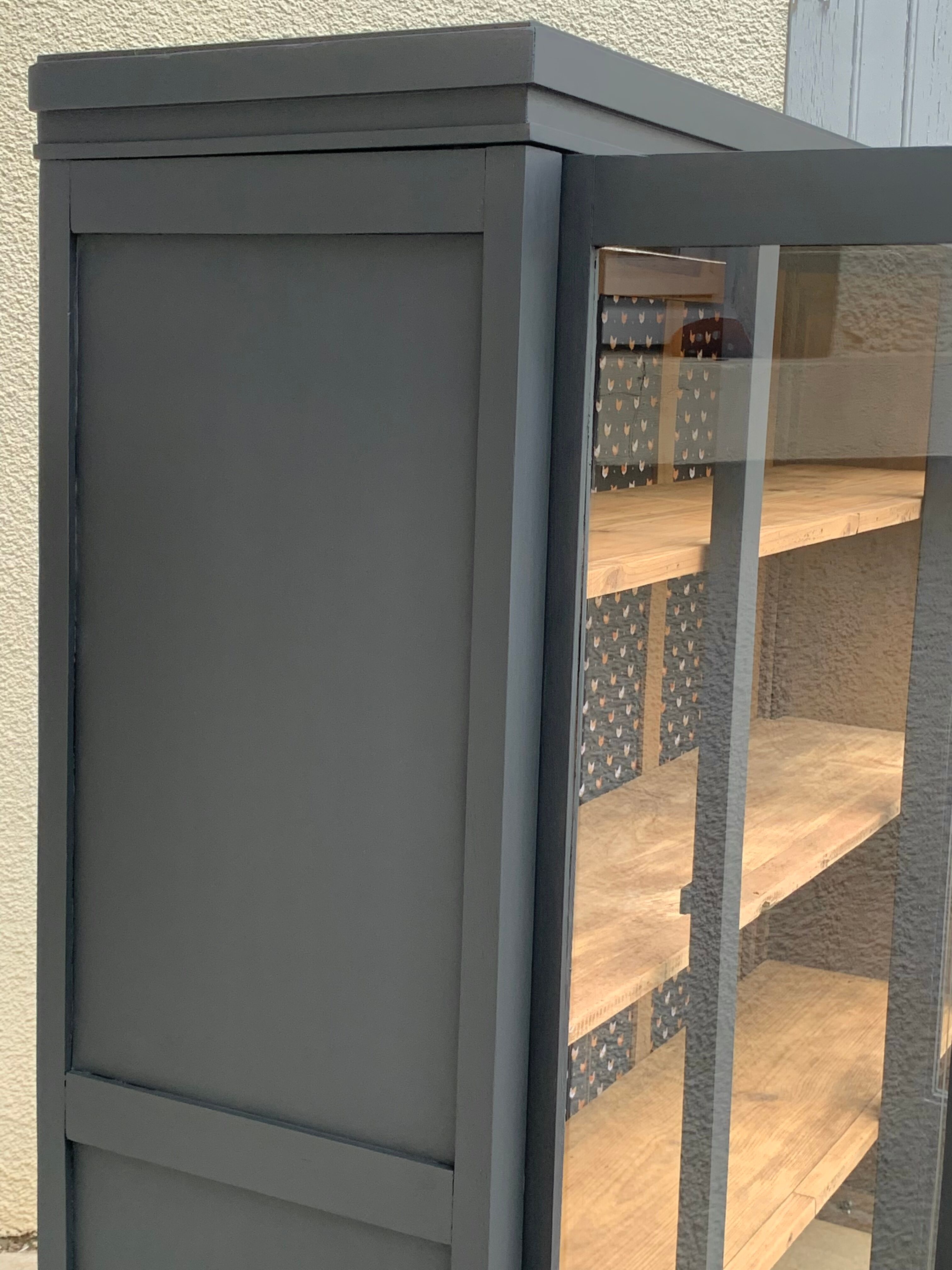 Removable glass cabinet art deco 1930