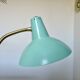 60s teal-coloured cocotte lamp