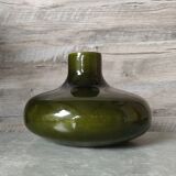 Green vintage vase