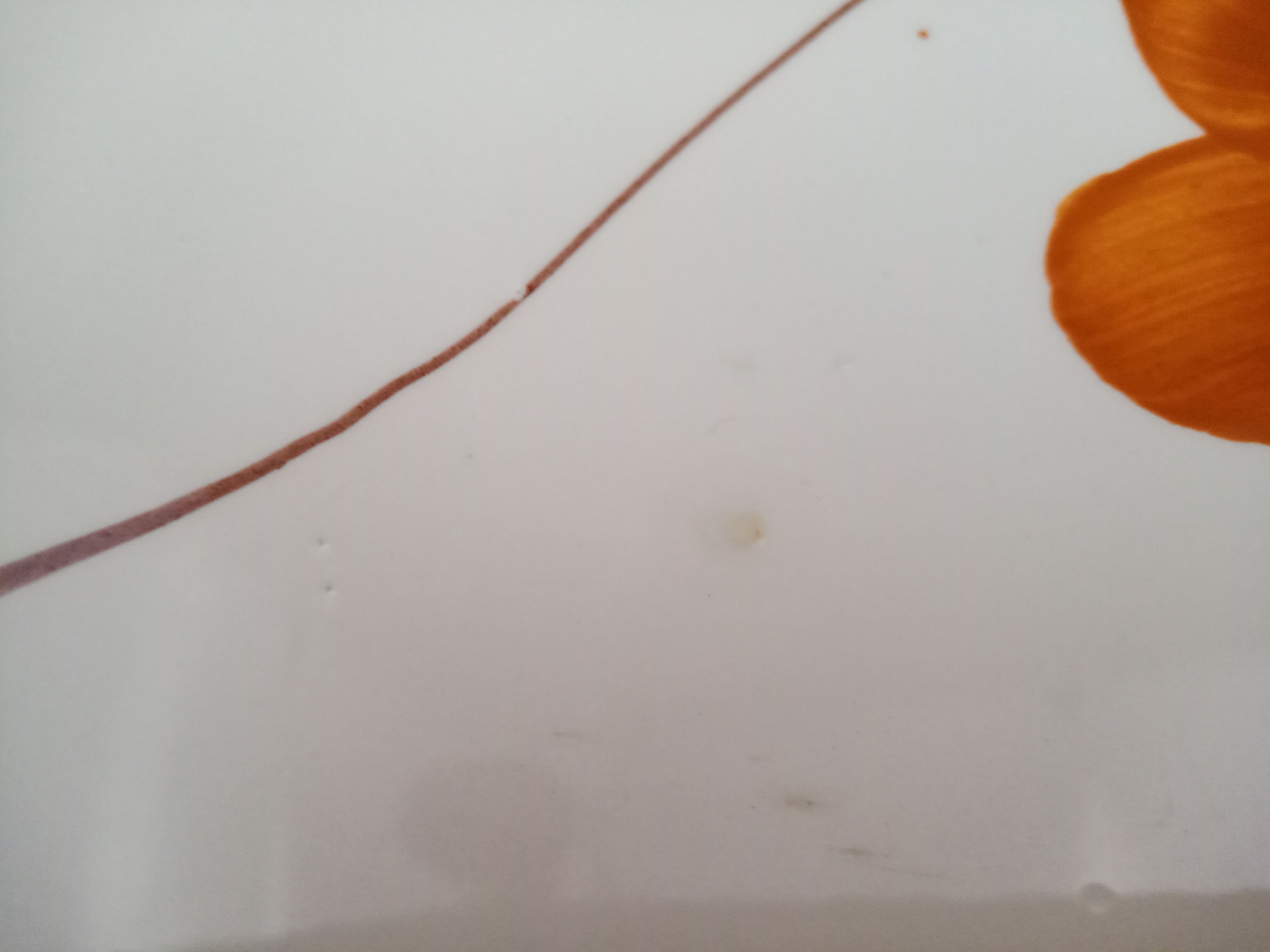 Set of vintage Italian dishes in ecru ceramic with daisy decoration "PRIMULA Made in Italy"