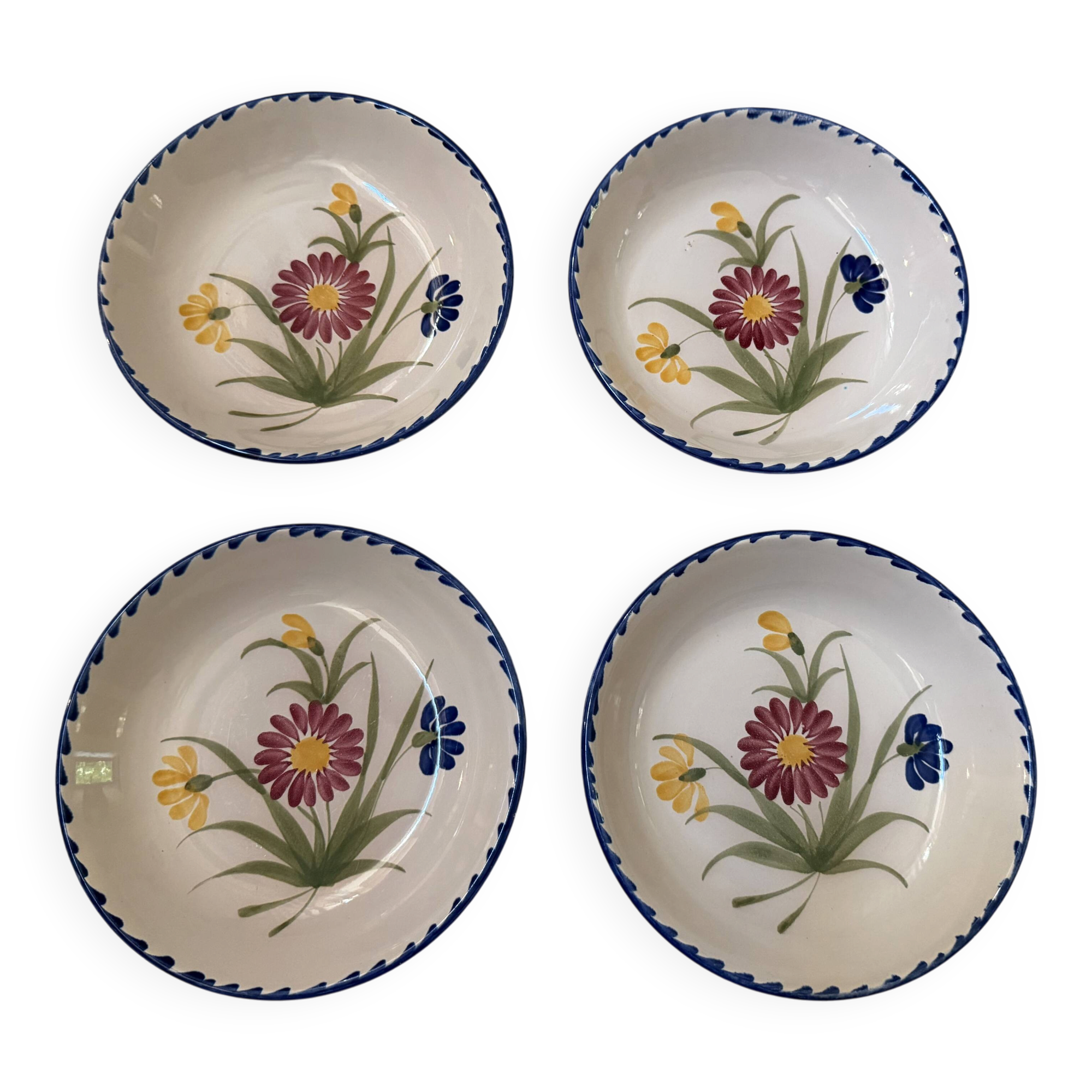 Saint Clément deep plates