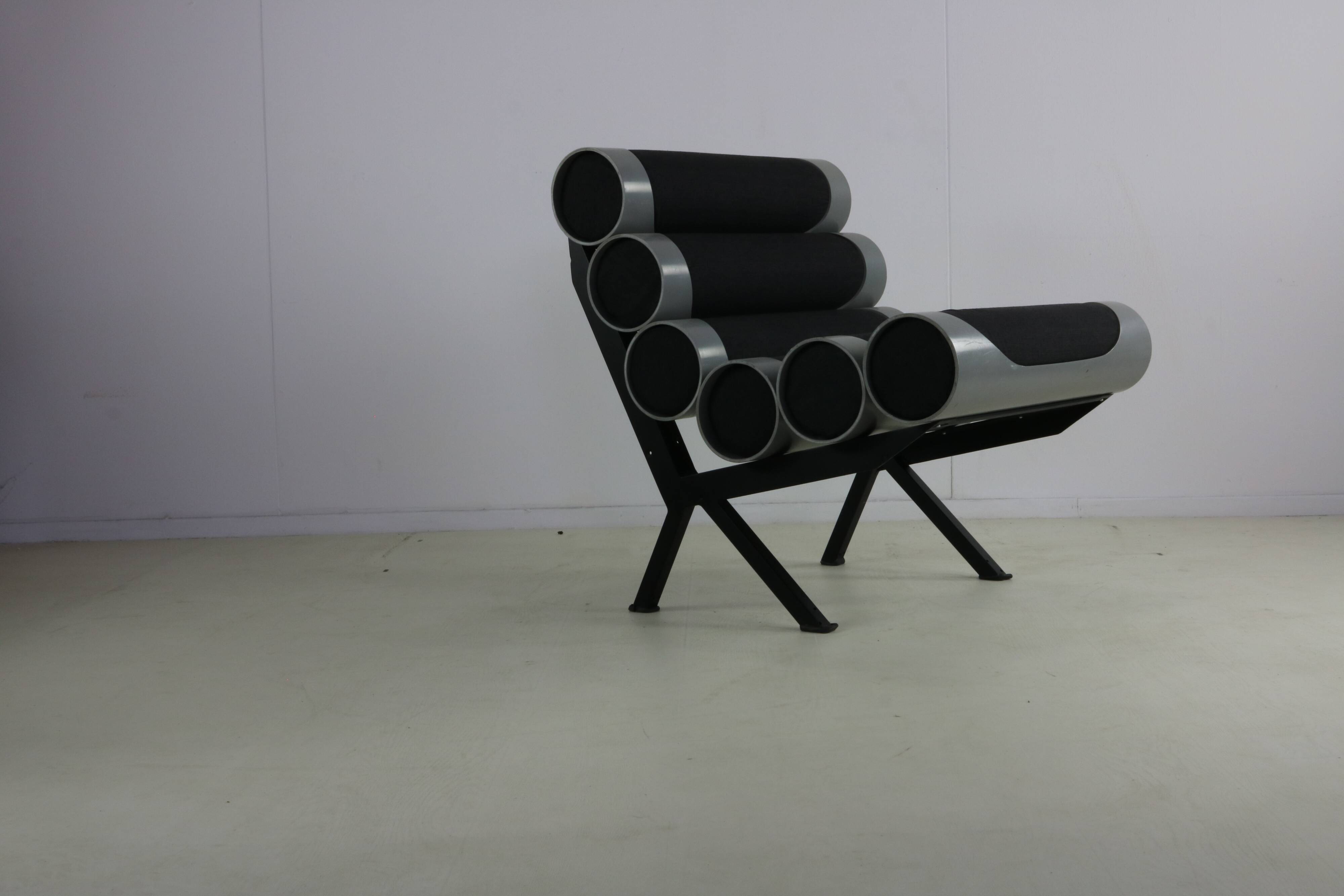 Nineties design lounge chair made at the design academy of Eindhoven