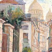 Tableau Montmartre Par J.arnaldi