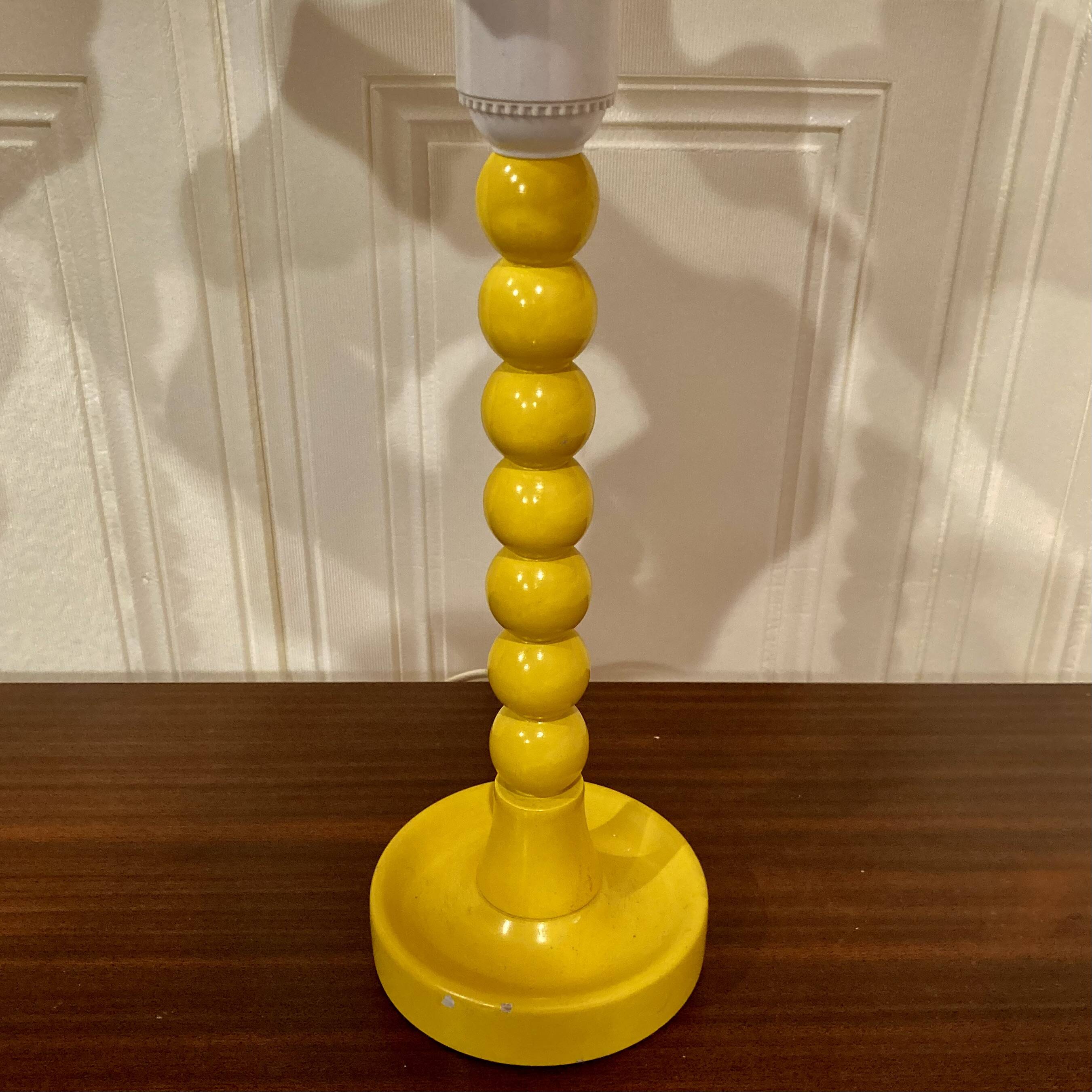 Paire de grandes lampes design 1960.