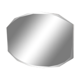Miroir biseauté art déco