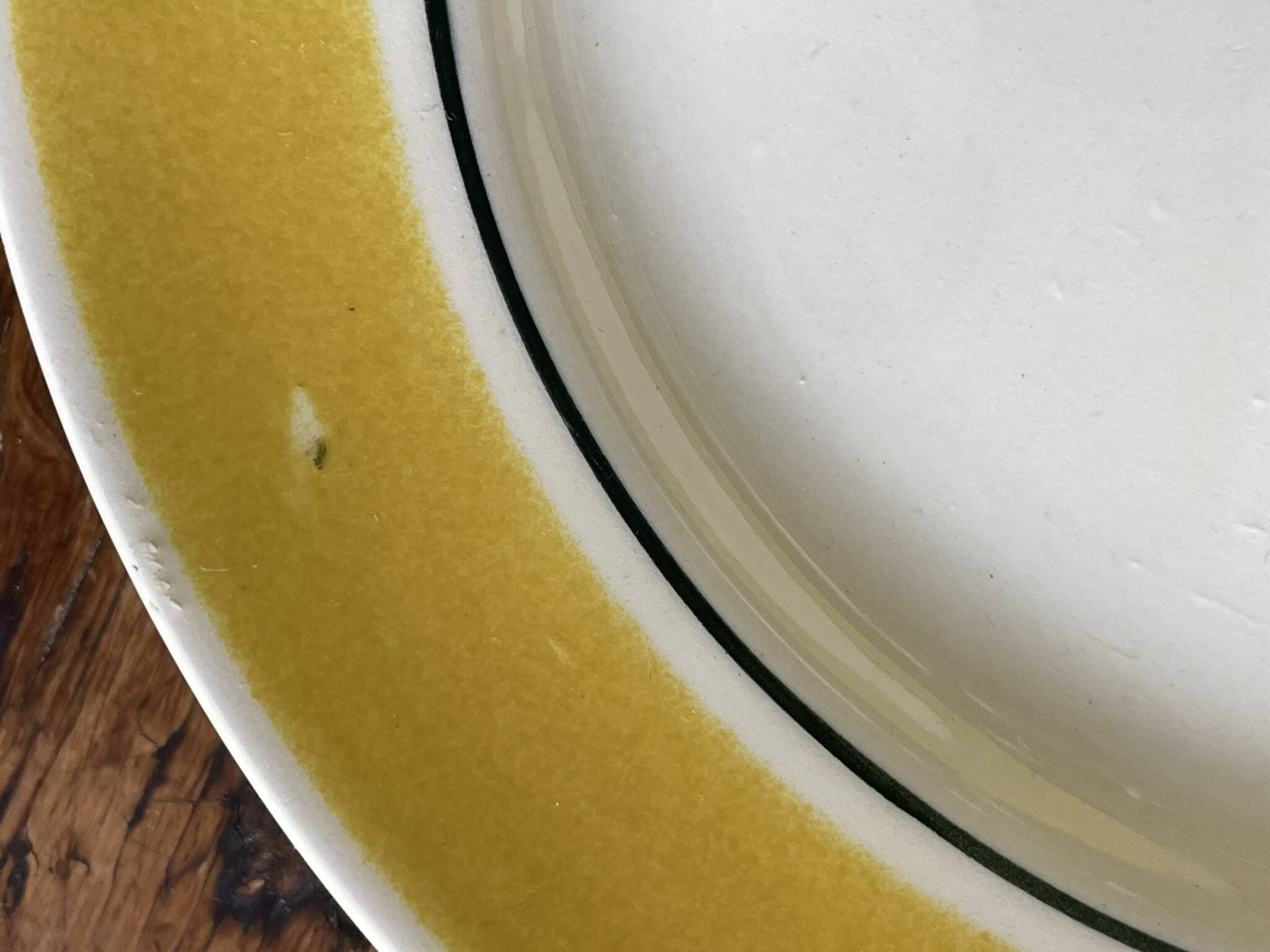 4 flat plates from Gien Caroline