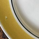 4 assiettes plates de Gien Caroline