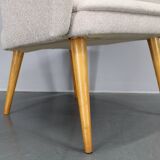 1960s Pair of Restored Shell Chairs, Czechoslovakia