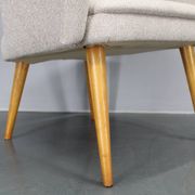 1960s Pair of Restored Shell Chairs, Czechoslovakia