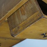 Antique dutch ochre drawer cabinet, early 20th century