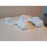 Pair of earthenware fish