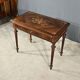 Marquetry system table, louis xvi style – 2nd half of the 19th century