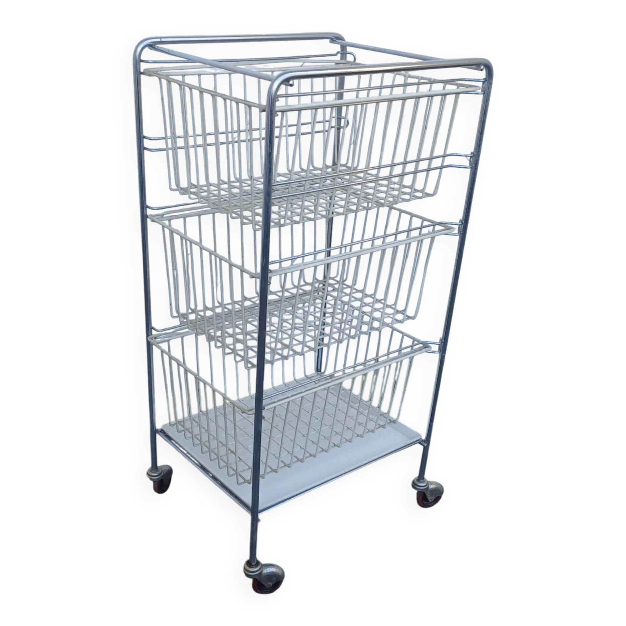 Vintage trolley dessert cart