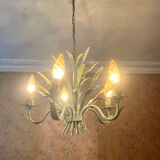 Vintage ear of wheat chandelier