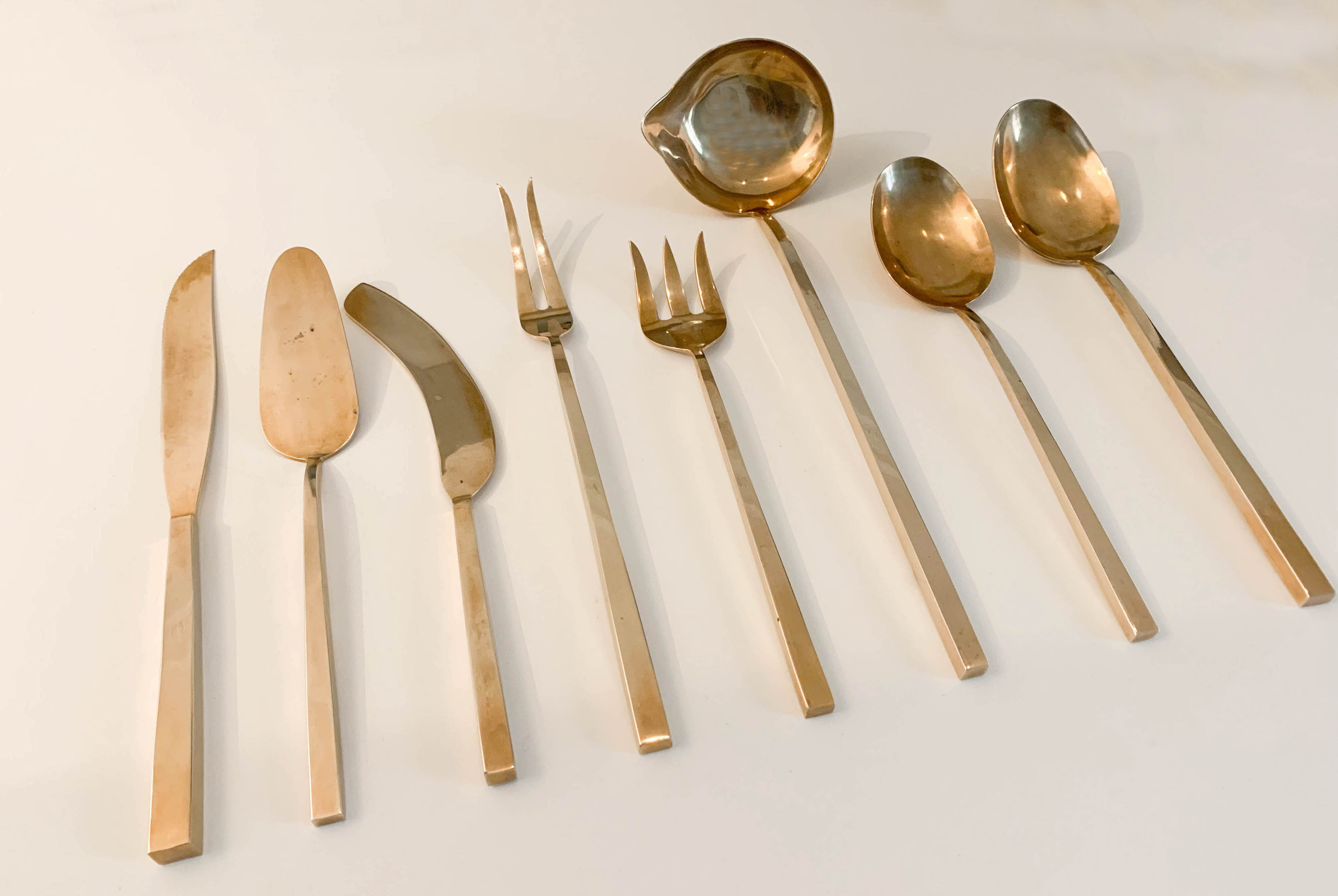 Cutlery service "Scanline" by Sigvard Bernadotte