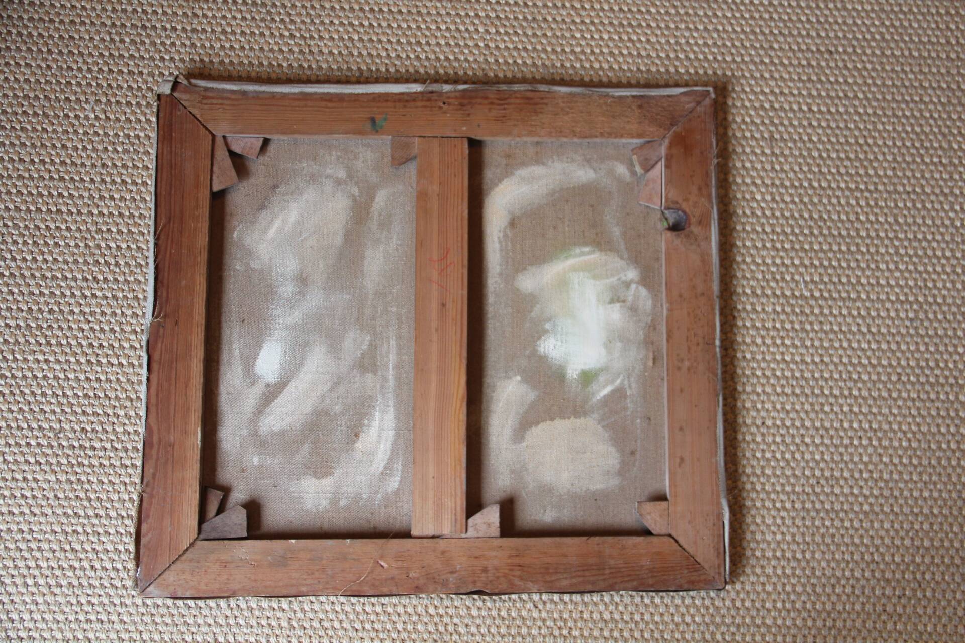 Oil on canvas, Path in the Countryside