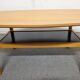 Table basse bow wood des années 60/70