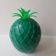Seau à glaçons vintage "ananas" vert des années 1970 - 70's