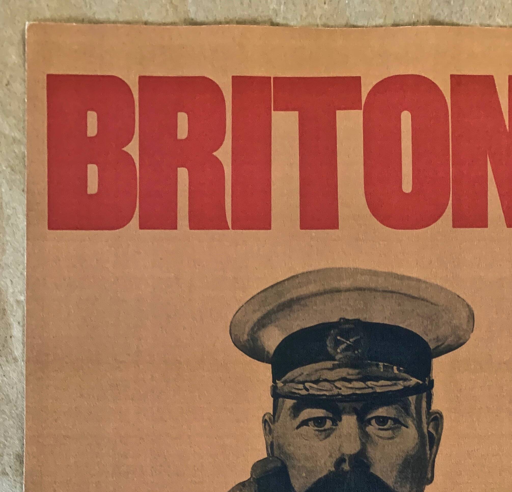 Print "Lord Kitchener Wants You" 1914 by artist Alfred Leete