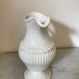 Gien enamel ceramic pitcher