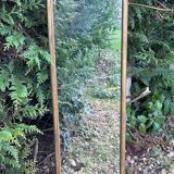 large gilded wood mirror