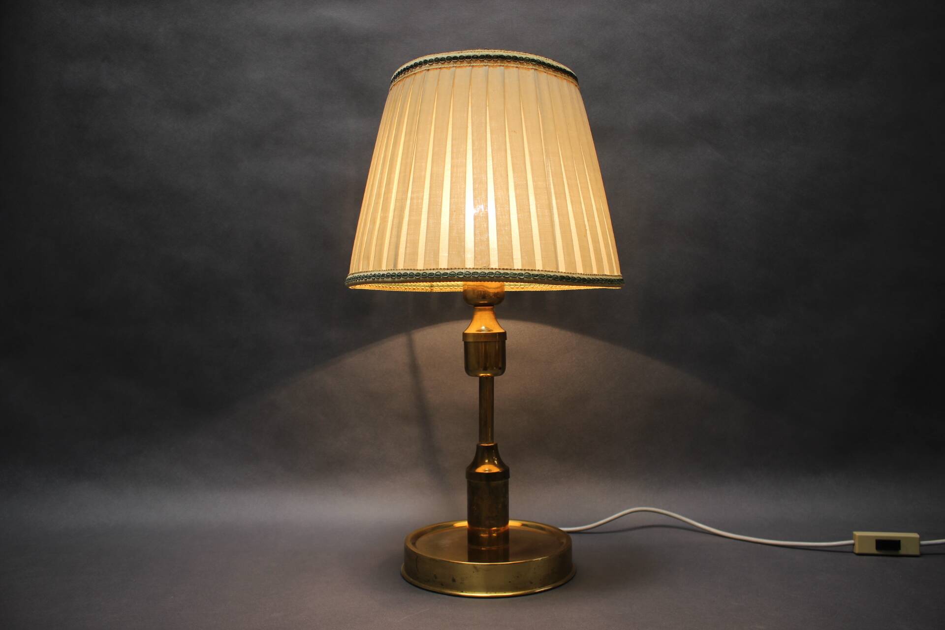 Mid-Century Brass Table Lamp, Germany, 1960s