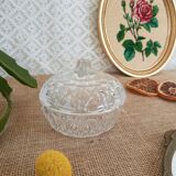 Small candy maker in chiseled glass reims France