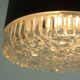 No.2 of 2- staff ceiling lamp or wall lamp model a 226 bubble glass 60s 70s
