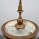 Large Wooden Art Deco Chandelier, 1930s