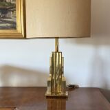 Luciano Frigerio, Hollywood Regency mod. Tartaro table lamp base, Italy 197