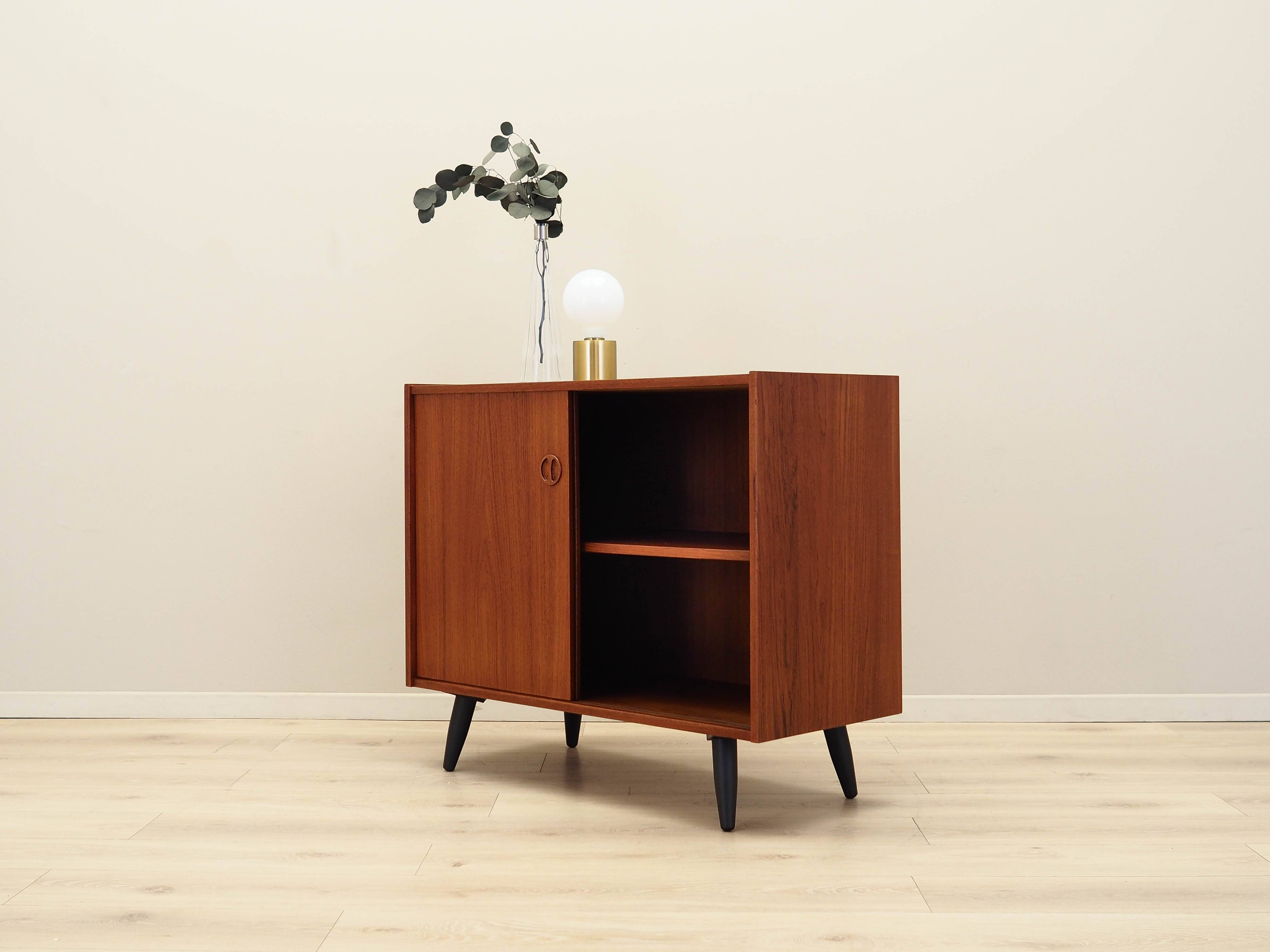 Teak cabinet, Danish design, 1970s, production: Denmark