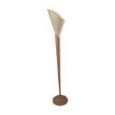 Lampadaire floral en bois
