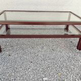 Ensemble table basse et 3 tables gigognes Pierre Vandel