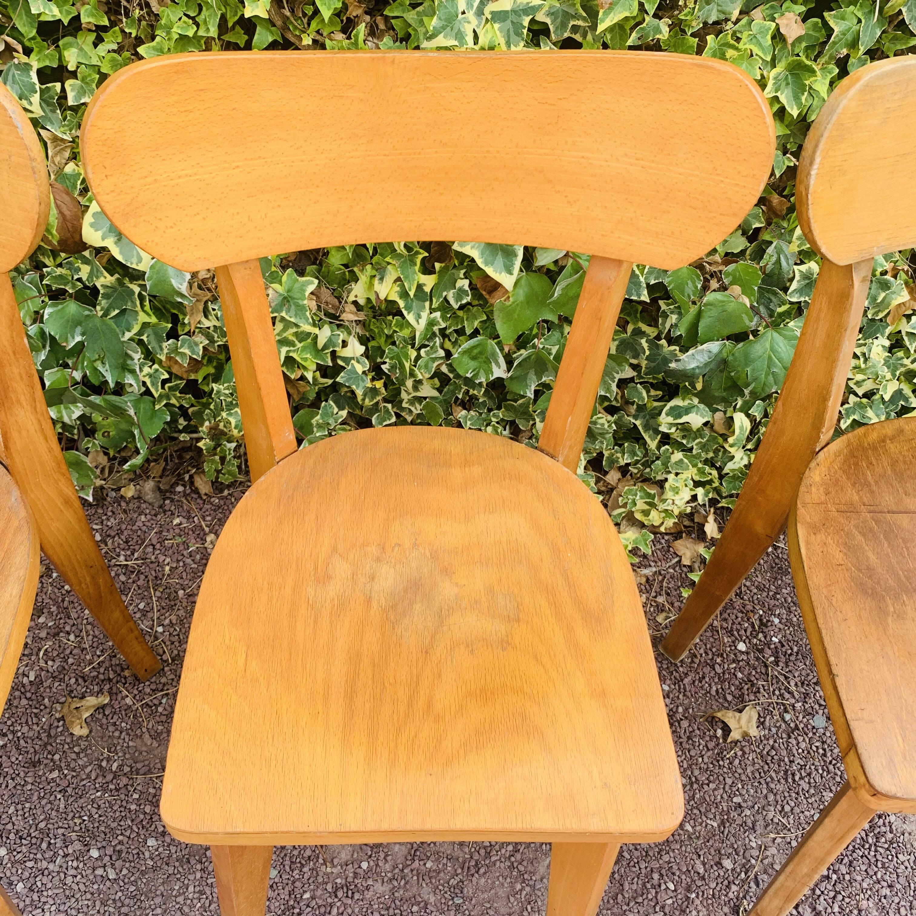 Set of 4 bistro chairs
