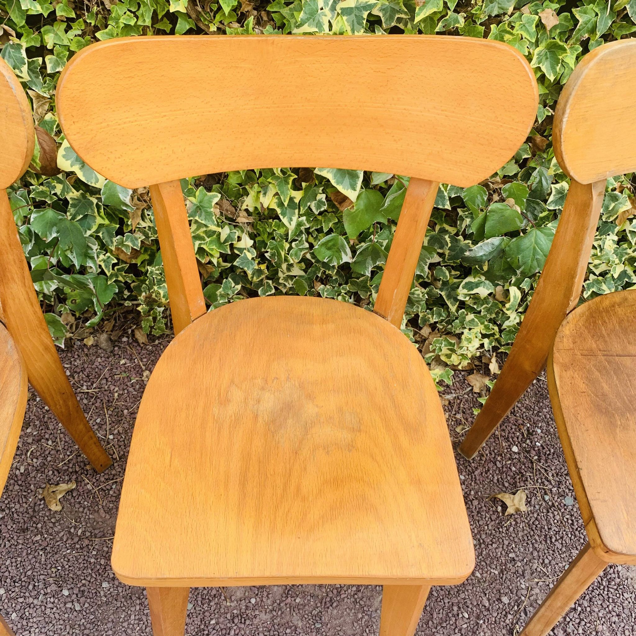 Set of 4 bistro chairs