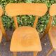 Set of 4 bistro chairs